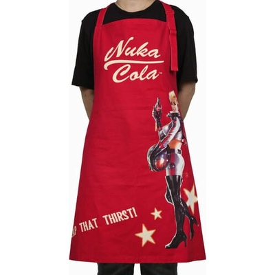 DEVplus Kuchyňská zástěra Fallout - Nuka Cola