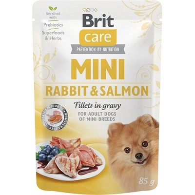 Brit Care Mini Adult Rabbit & Salmon 24 x 85 g