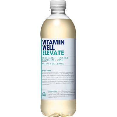 Vitamin Well Elevate ananas-lesní jahoda 0,5 l