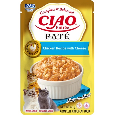 Churu Cat Entrée Paté Chicken Recipe with Cheese 40 g
