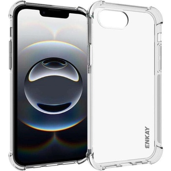 Apple iPhone 16e Удароустойчив ENKAY Силиконов Калъф и Протектор
