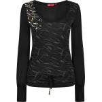 PUMA Ls Graphic Top Womens - Black