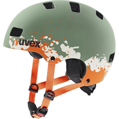 uvex Kid 3 cc children's bicycle helmet, Moss Green - Sand matt, 55-58 cm - S4149721617
