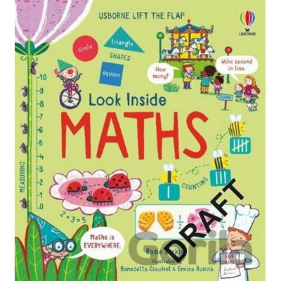 Look Inside Maths - Rosie Dickins, Benedetta Giaufret ilustrátor, Enrica Rusina ilustrátor