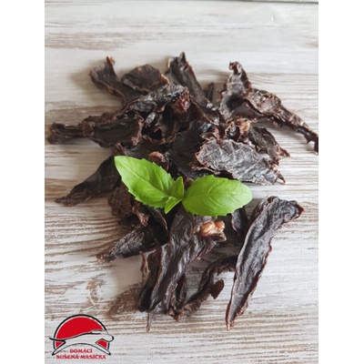 Domácí sušené jerky z vepřového srdíčka 35 g – Hledejceny.cz