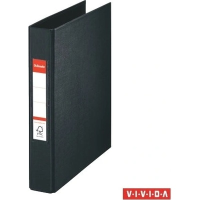 Esselte Vivida Standard krúžkový zakladač 2 krúžky 4,2 cm A5 čierny