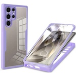 Techsuit Калъф за Samsung Galaxy S24 Ultra + Cover - Techsuit - ColorVerse 360 Series - Лилав