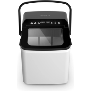 Tesla Ледогенератор TESLA IM320WB, Мощност 150W, Резервоар за вода 1.2 л, Капацитет до 12 кг/24 ч, Самопочистване, Бял с черен (IM320WB) Ледогенератор