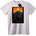 NOONEBRAND Тениска Динозавър Вулкан - 2XL, White