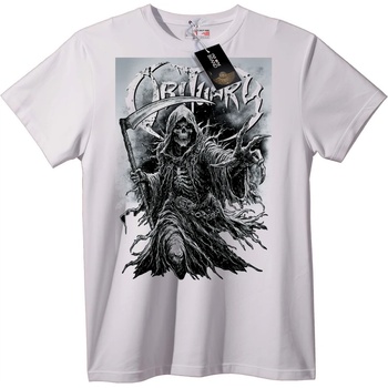 NOONEBRAND Тениска OBITUARY Мрачен Жътвар - M, White