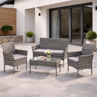 Avenberg Grande 7dílná sestava hnědá Za23038 – Sleviste.cz