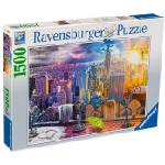 Ravensburger Пъзел Ravensburger от 1500 части - Сезоните в Ню Йорк (12000698)