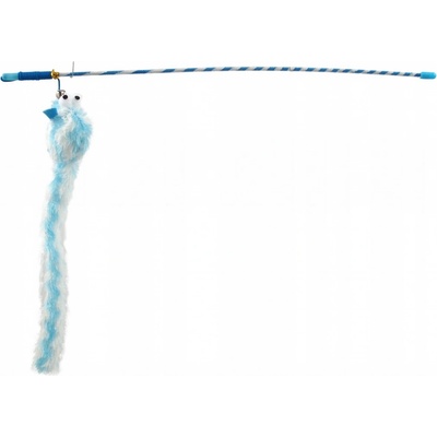 Magic Cat prut s myškou a rolničkou catnip 17 cm + 49 cm 24ks