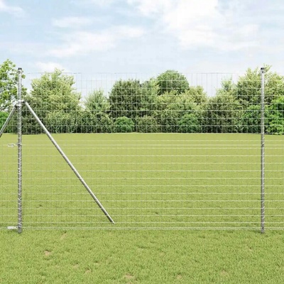 VidaXL Pletivo Euro 1,5 x 10 m, pozinkovaná ocel