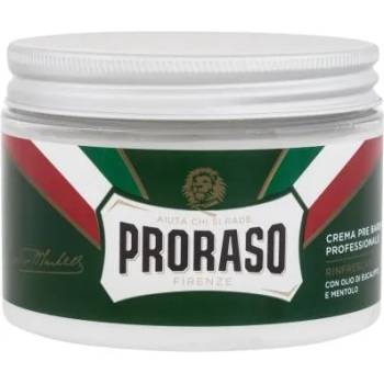 PRORASO Green Pre-Shave Cream крем за по-лесно бръснене с ментол и евкалипт 300 ml