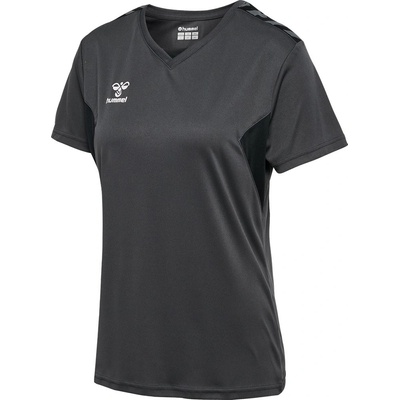 Hummel HMLAUTHENTIC PL JERSEY S/S WOMAN šedá