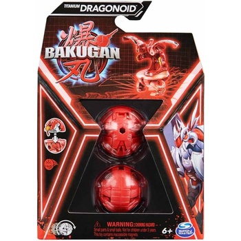 Bakugan Základní Bakugan S6 Dragonoid Red