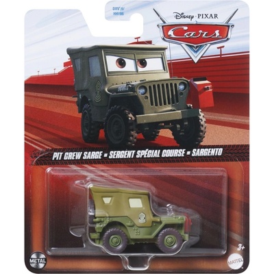 Mattel Метална кола Disney Pixar Cars - Pit Crew Sarge, 1: 55 (MTDXV29_JDL75)