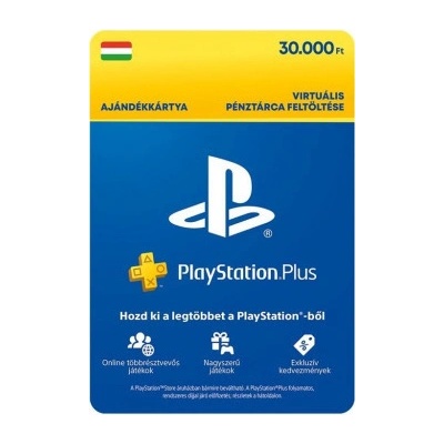 PlayStation dárková karta 30000 HUF