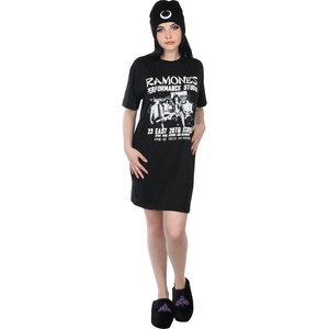 ROCK OFF дамска рокля Ramones - East Village - BL - ROCK OFF - RADRS68LB