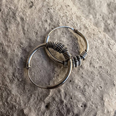 Šperky Katyba náušnice Larimar na stříbře 00370