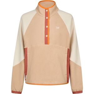 IRIEDAILY Дамски поларен пуловер Iriedaily Women's Holina Mix Troyer Fleece jumper - Beige (105-7576-0112)