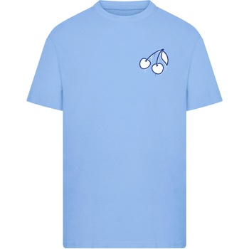 Mister Tee Тениска Japan Cherries Tee horizon blue XXLUB-MT4014-04345 - Тъмносив, размер S