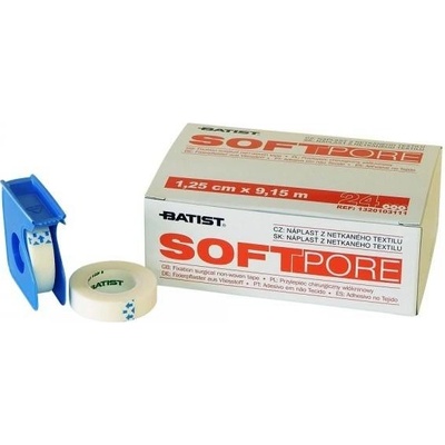 Softpore Fixačná náplasť z netkaného textilu 1,25 cm x 9,15 m