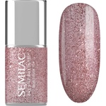 Semilac One Step 3in1 Glossy гел лак за нокти цвят 250 Glitter Pink 7ml