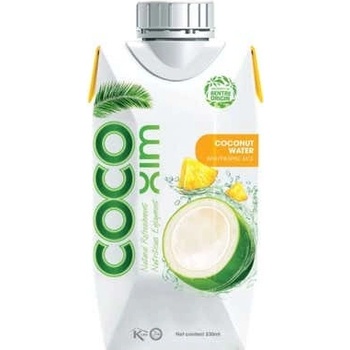 Cocoxim kokosová voda s příchutí ananasu 330 ml