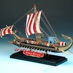 Academy Римски военен кораб - roman warship circa b. c 50 (14207)