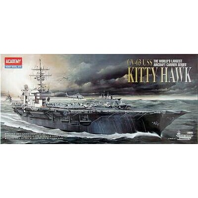 Kitty Hawk Academy 14210 USS CVN-63 1:700
