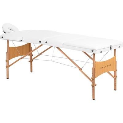 Balance Snowline Masérské lehátko – bílé, dřevěné – Hledejceny.cz