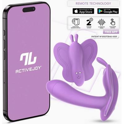INTOYOU App Series Wingy Butterfly Vibrator with App Lavender