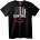 NOONEBRAND Тениска Ловно знаме - 2XL, Black