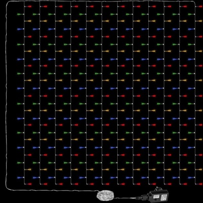 VOLTRONIC svetelný záves 3 x 6 m farebná 600 LED