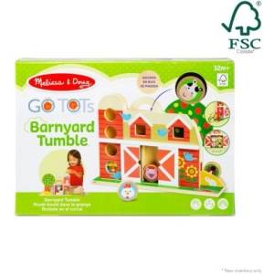 Melissa & Doug Дървена играчка GO Tots плевня - Melissa & Doug (30740)