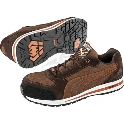 Защитни работни обувки Puma S1P SRC HRO BARANI Low S1P | Кафяво (501200)