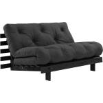 Karup Design Тъмносив разтегателен диван 140 cm Roots Black Night - Karup Design (123402734140)