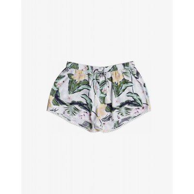 Roxy Salty Tan šortky dámské zelená bílá