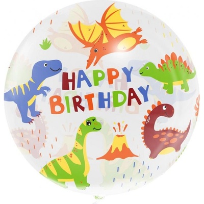 Godan Прозрачен балон с динозаври