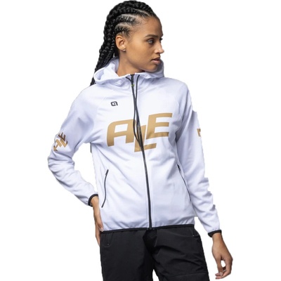 ALÉ Cycling Clothing ALÉ Logo Sweatshirt W White