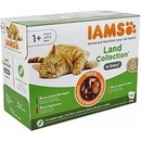 Iams Cat Multibox zo suchozemského mäsa 12 x 85 g