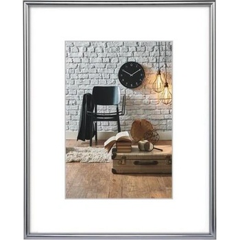 Hama Пластмасова рамка Hama "Sevilla Décor", сребрист мат, 30 x 40 cm (HAMA-66435)