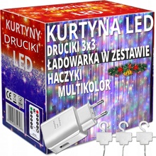 Lamex LED pohádková světla 2x3m s dálkovým ovládáním teplá bílá