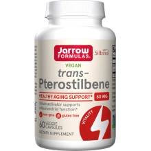 Jarrow Pterostilben trans-pterostilbene 50 mg x 60 rostlinných kapslí