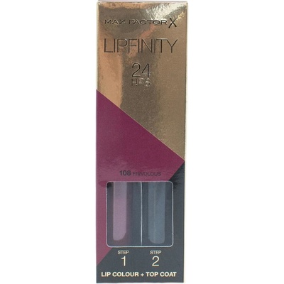 Max Factor Lipfinity Lip Colour 24h rtěnky 108 frivolous 4,2 g