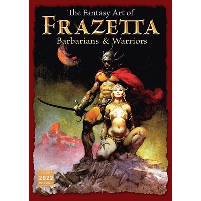 FANTASY ART OF FRAZETTA BARBARIANS & WARRIORS 2022