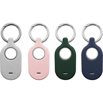 4smarts Комплект от 4 броя силиконови ключодържатели за Samsung Galaxy SmartTag2 - 4smarts Silicone Case Set 4 Pieces (540996)