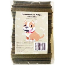 Pochoutka Dentální kříž Spirulina 12,5 cm 50 ks